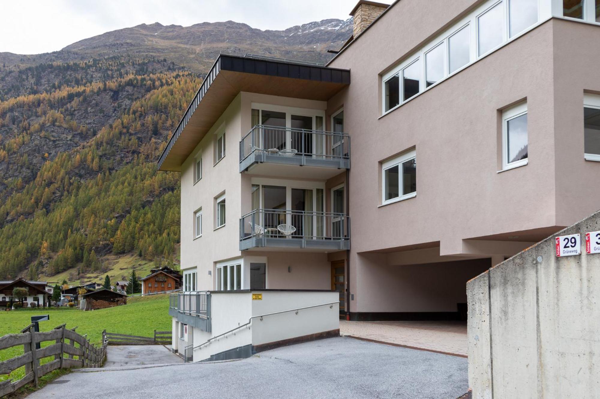 Apartament International House Mit Terrasse Zw 9 Sölden